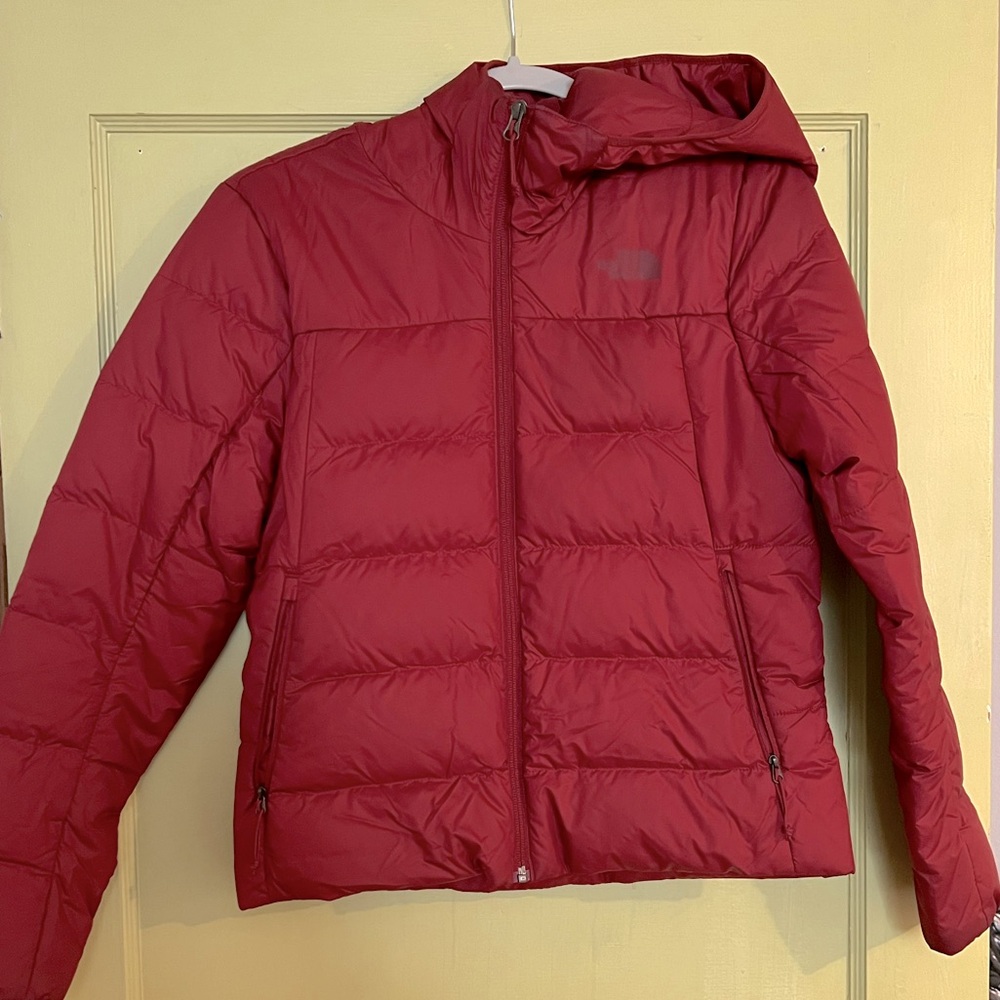 Small North Face feather puffy jacket